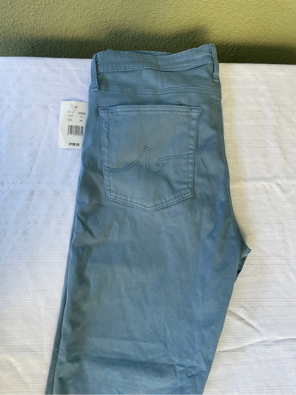 AG Adriano Goldschmied Prima Crop jeans light blue Size 30